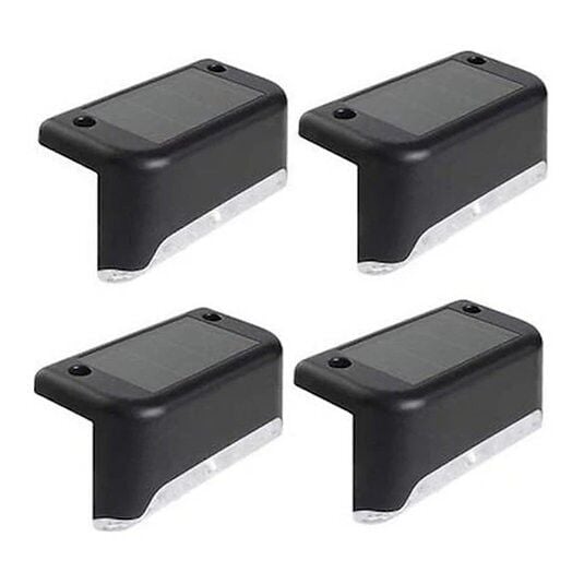 Güneş Enerjili Solar Köşebent 4 Adet Bahçe Aydınlatma