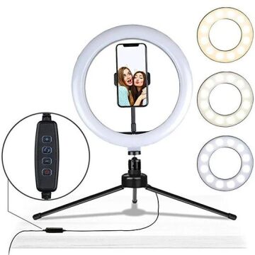 Tripodlu Selfie Lambası