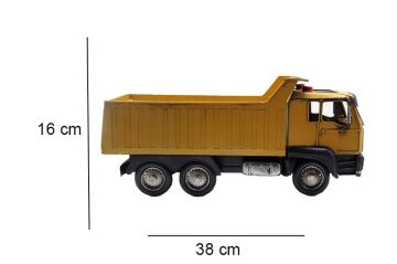 Dekoratif Metal Hafriyat Kamyonu