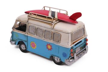 Dekoratif Metal Minibüs Çerçeveli ve Kumbaralı Hediyelik