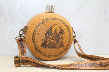 Deri Kılıflı Matara