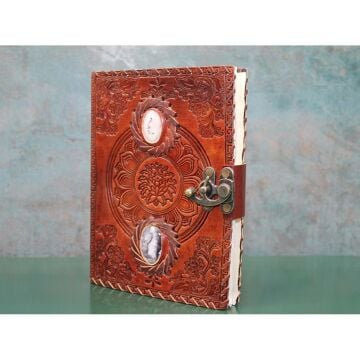 Taşlı Deri Defter