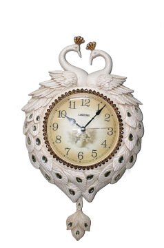 Duvara Asmalı Tavuskuşu Saat