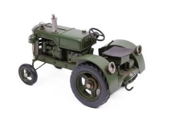 Dekoratif Metal Traktör Vintage Biblo Hediyelik