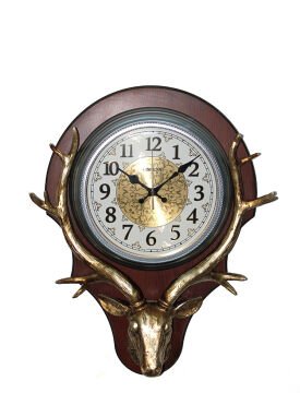 Duvara Asmalı Geyik Saat