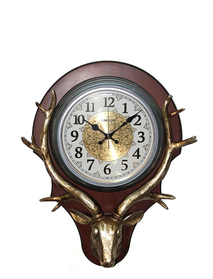 Duvara Asmalı Geyik Saat