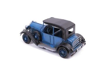 Dekoratif Metal Araba Vintage Biblo Hediyelik