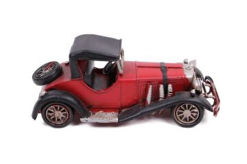 Dekoratif Metal Araba Vintage Ev Ofis Hediyelik