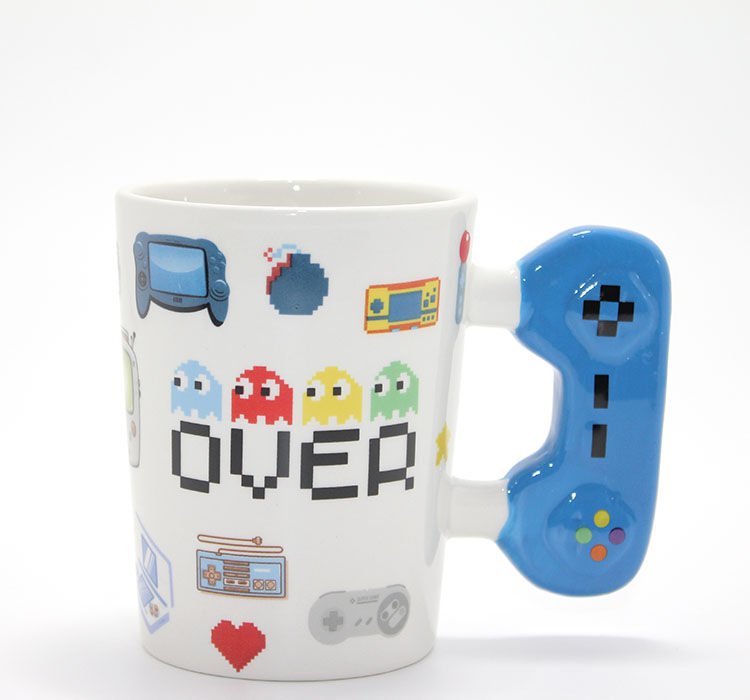 Game Over Porselen Kupa Bardak