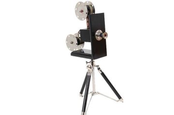 Projektör Tripod Modeli Vintage Dekoratif Hediyelik
