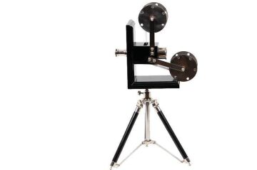 Projektör Tripod Modeli Vintage Dekoratif Hediyelik