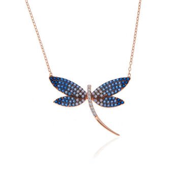 Gümüş Rose Yusufçuk Kadın Kolye