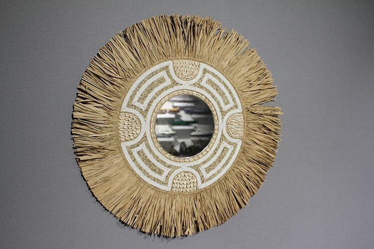 Hasırlı Duvar Aynası