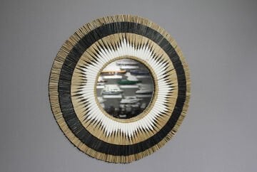 Hasırlı Duvar Aynası