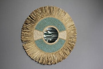 Hasırlı Duvar Aynası