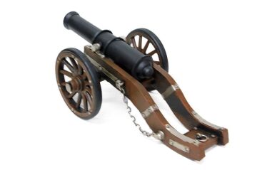 Dekoratif Metal Top Arabası Biblo