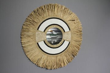 Hasırlı Duvar Aynası