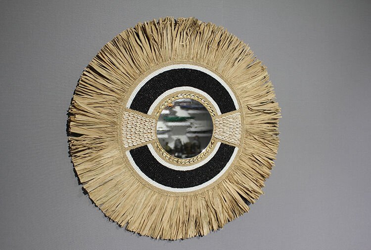 Hasırlı Duvar Aynası