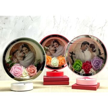 Fotoğraf Alanlı Ledli Çerceve