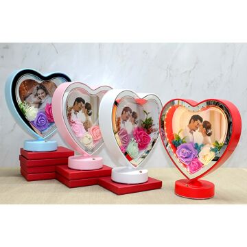 Fotoğraf Alanlı Ledli Çerceve