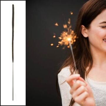 Uzun Tel Maytap Pasta Maytabı Kına Gecesi Bekarlığa Veda Maytap 25 cm 10 Adet