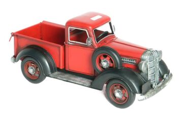 Dekoratif Metal Nostaljik Kamyon Vintage Dekoratif Hediyelik