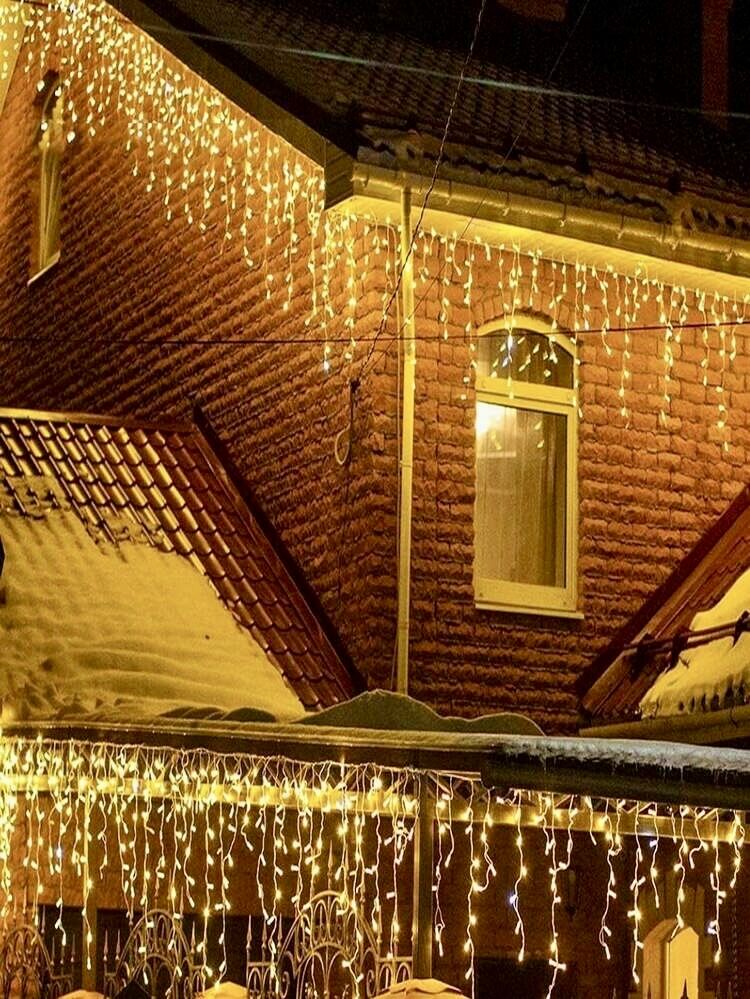3m 100 Led 20 Saçak 30*50*70cm Çakarlı IP65 Su Geçirmez Dış Mekan