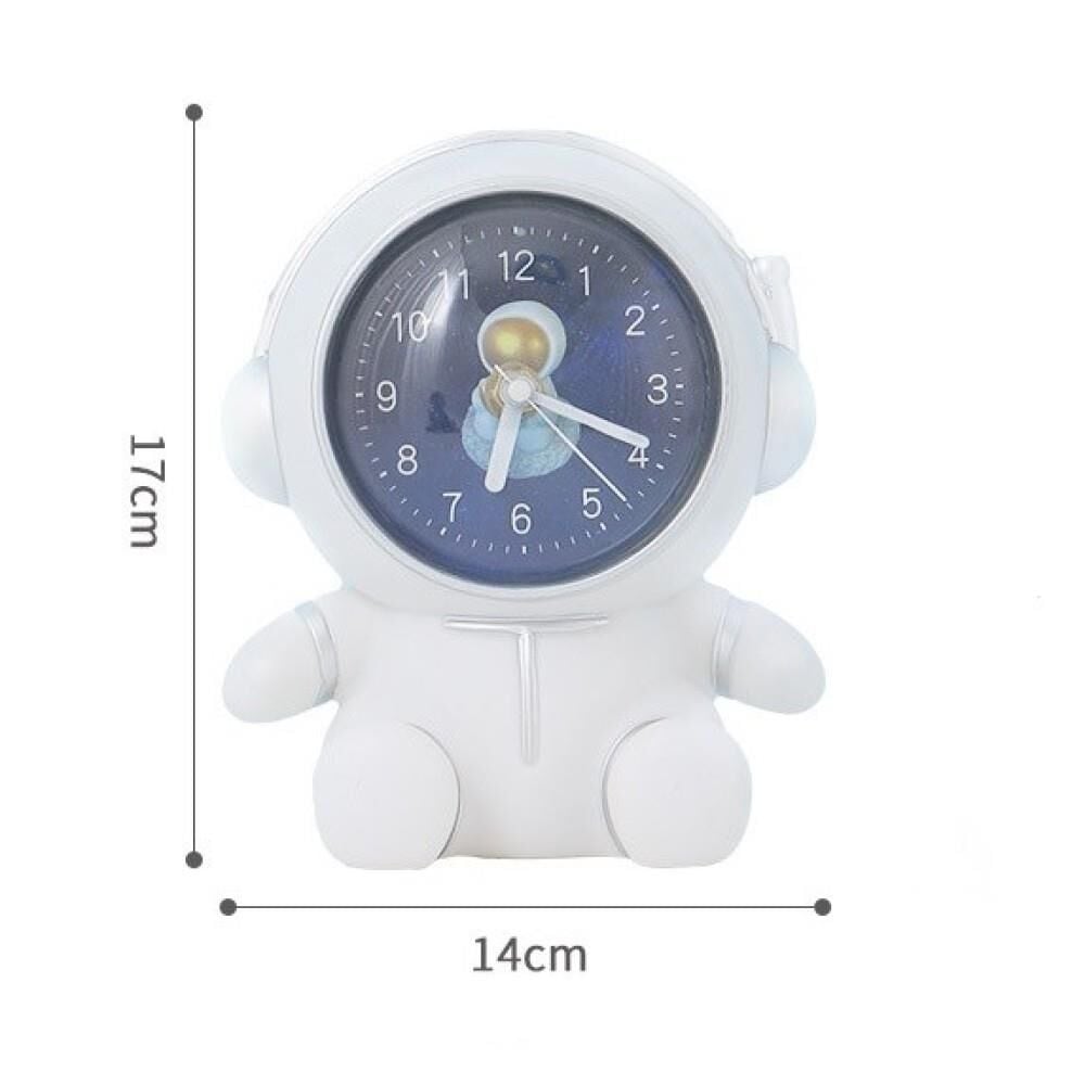 Astronot Şeklinde Kumbaralı Masa Saati Büyük Boy