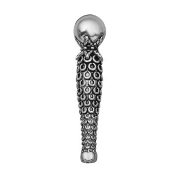 Gümüş Doku Desenli Tesbih İmamesi