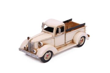 Dekoratif Metal Nostaljik Kamyon Vintage Masaüstü Dekoratif Hediyelik