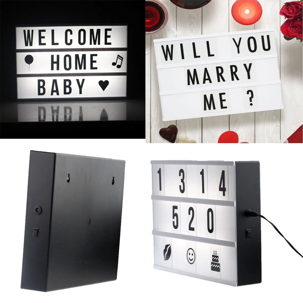 A4 Led Işıklı Yazı Panosu