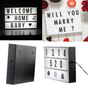 A4 Led Işıklı Yazı Panosu