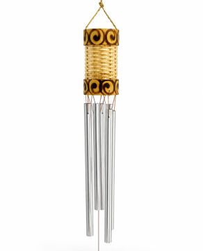 Üstü Hasır Metal Çubuklu Rüzgar Çanı No:1031