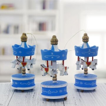 6'lı Mavi Mini Atlı Karınca