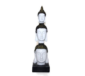 3 Kafalı Buda Büstü