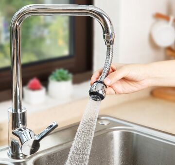 Su Tasarruflu 2 Modlu Musluk Başlığı Kısa