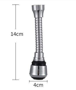 Hortumlu Esnek Su Tasarruflu 2 Modlu Musluk Başlığı