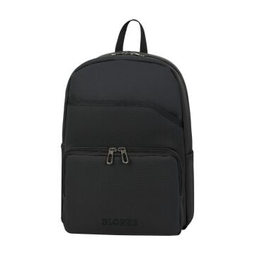 BİRİNCİ KALİTE SUNİ DERİ ŞIK TASARIM LAPTOP BÖLMELİ SIRT ÇANTASI SİYAH