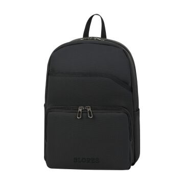 BİRİNCİ KALİTE SUNİ DERİ ŞIK TASARIM LAPTOP BÖLMELİ SIRT ÇANTASI SİYAH