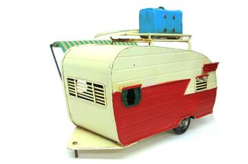 Metal Karavan Tenteli Biblo Dekoratif Hediyelik