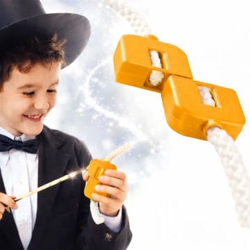 Sihirli İp Kesme Oyunu Turuncu Renk – İpi Kes ve Tekrar Birleştir