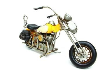 Dekoratif Metal Motosiklet Biblo Dekoratif Hediyelik
