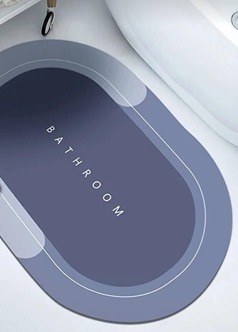 Süper Su Emici Kaymaz Tabanlı Banyo Paspası ( 40x60 )cm