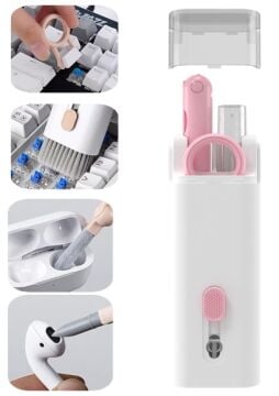 Çok Fonksiyonlu 7 Parça Klavye Ekran Kulaklık Temizleme Kiti