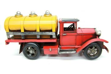 Dekoratif Metal Tanker Biblo Dekoratif Hediyelik