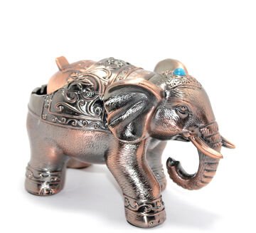 Metal Fil Figürlü Küllük