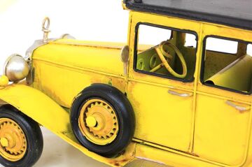 Dekoratif Metal Araba Biblo Ev Ofis Hediyelik