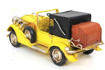 Dekoratif Metal Araba Biblo Ev Ofis Hediyelik