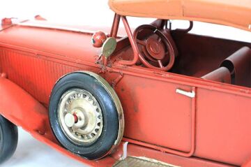 Dekoratif Metal Araba Biblo Ev Ofis Hediyelik