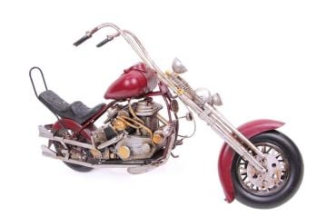 Dekoratif Metal Motosiklet Biblo Dekoratif Hediyelik